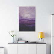 Amethyst Horizon Landscape Wall Art & Canvas Print