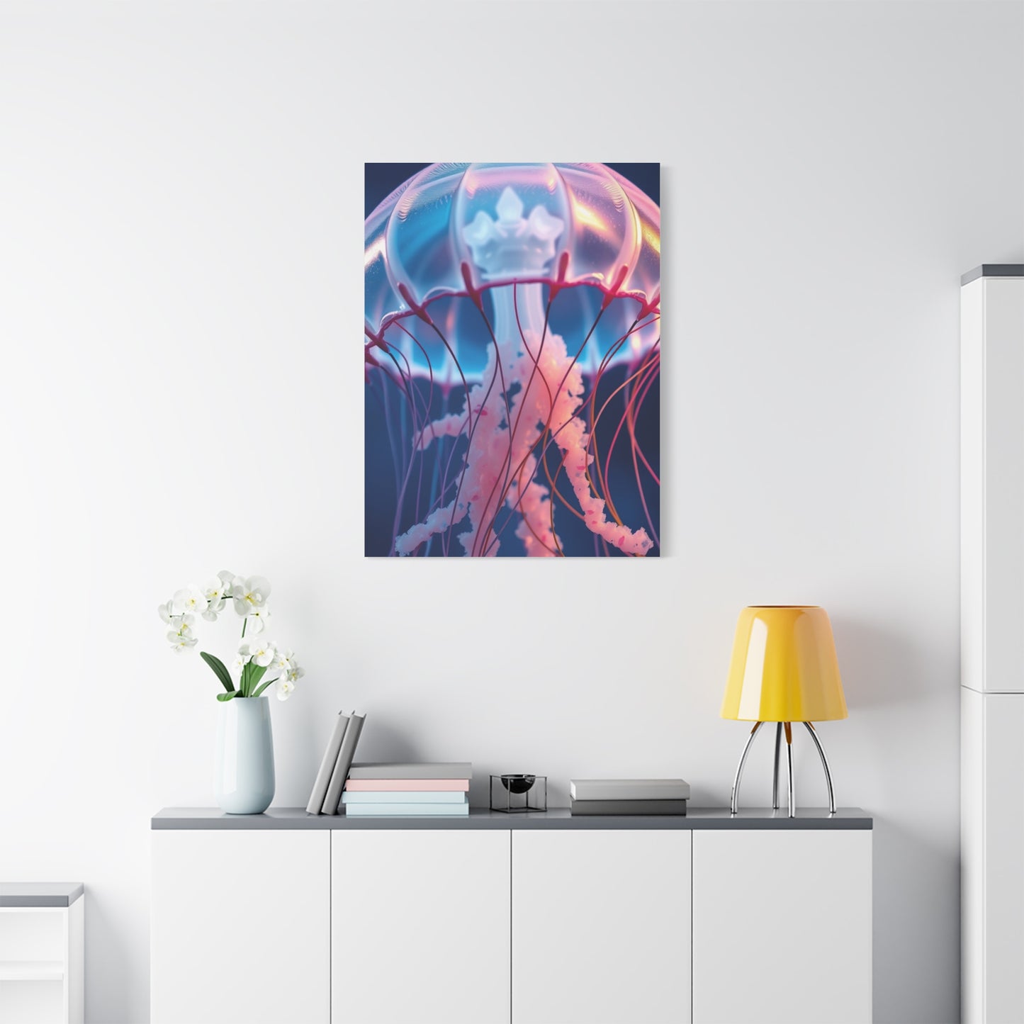 Elite Jellyfish Art Vision Wall Art & Canvas Print