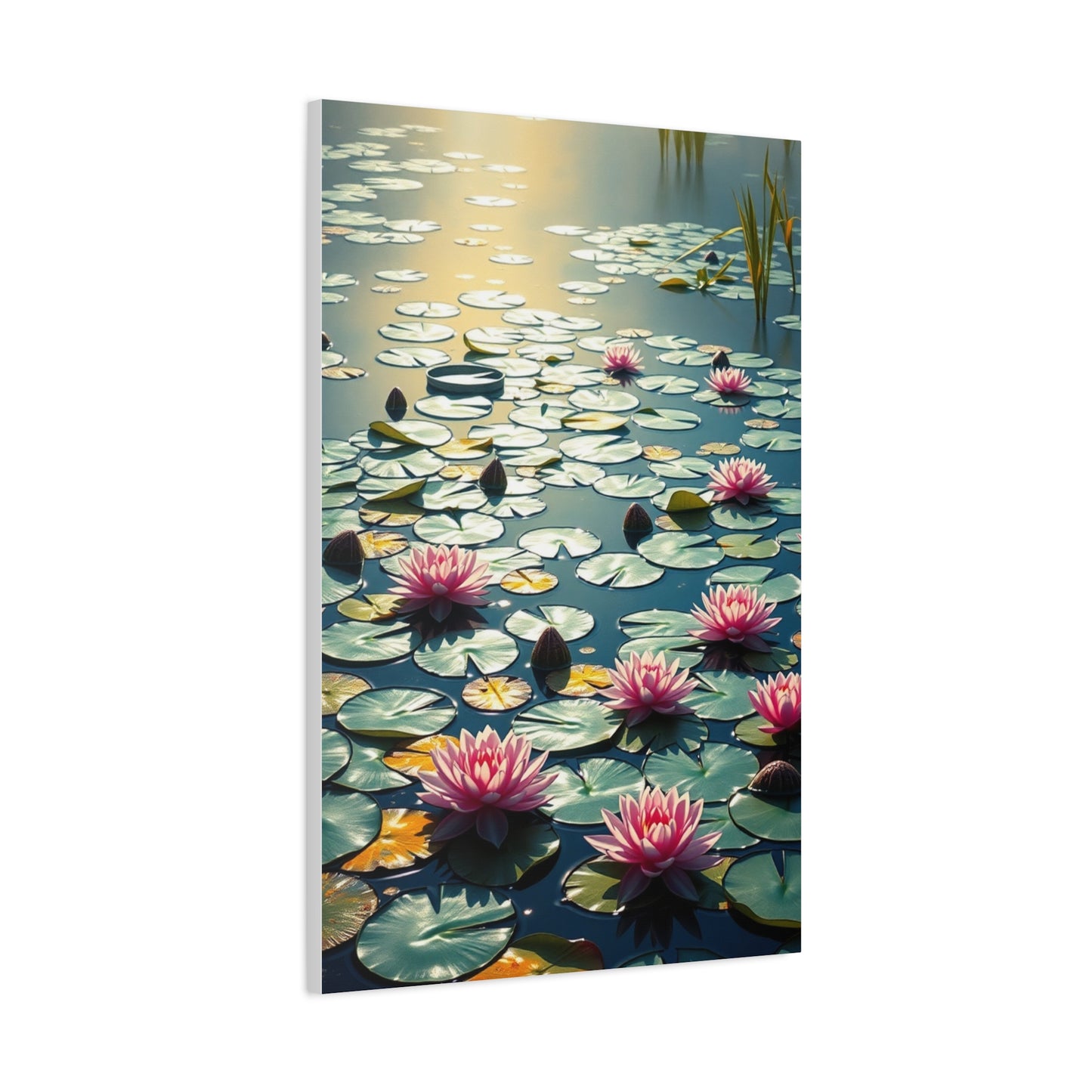 Claude Monet Water Lilies Art Refined Canvas Wall Art & Canvas Print