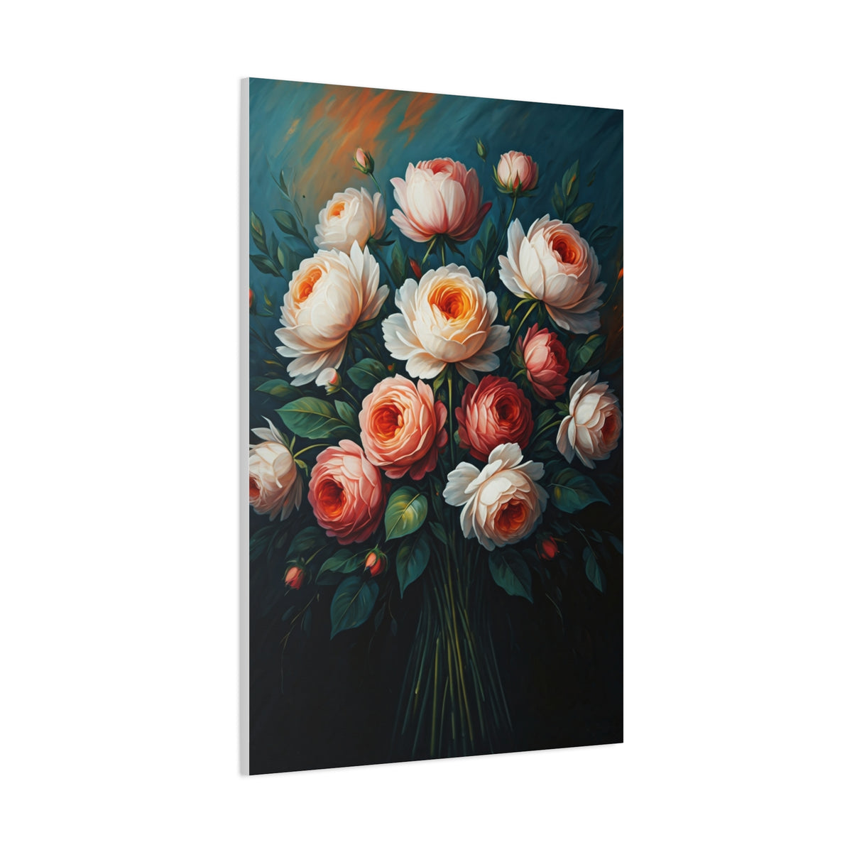 Blush Peony Elegance Wall Art & Canvas Print