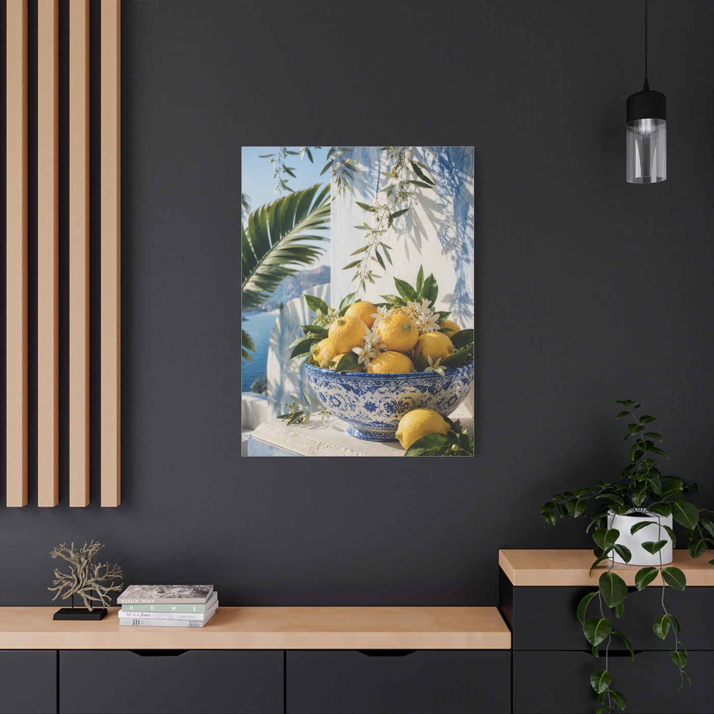Mediterranean Citrus Still Life Tropical Wall Art & Canvas Print