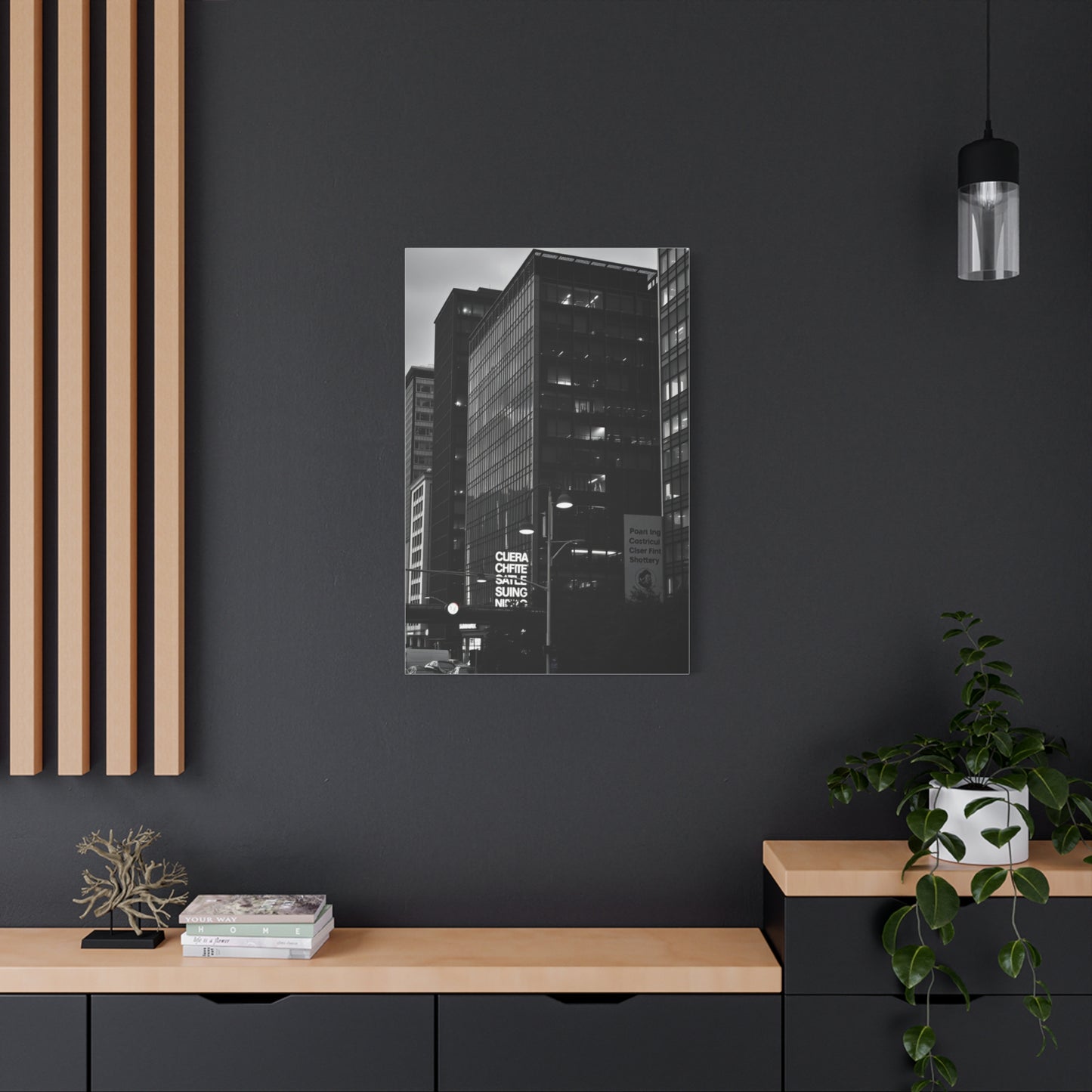 Elite Black & White Cityscapes Art Vision Wall Art & Canvas Print