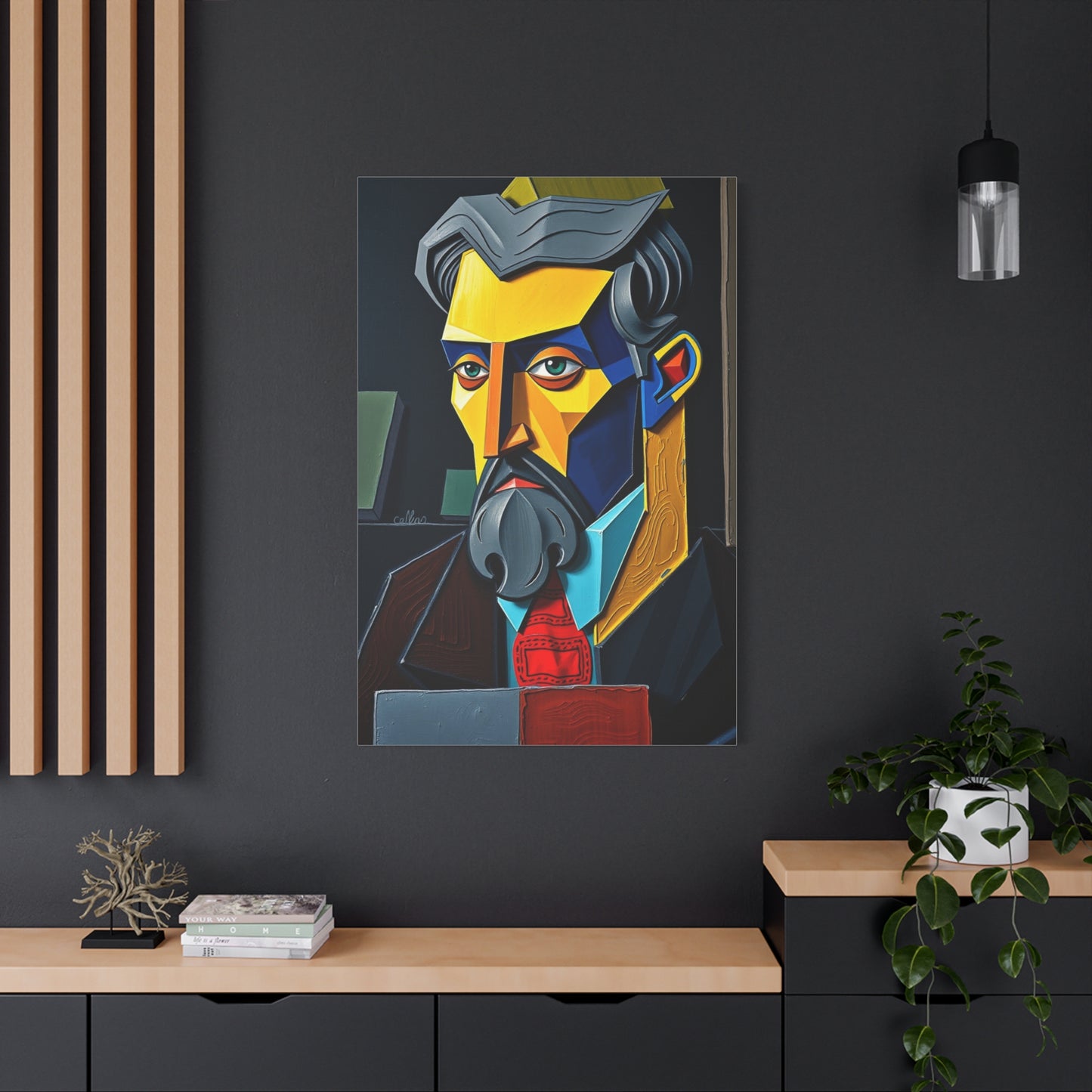 Cubist Aesthetic Canvas Wall Art & Canvas Print