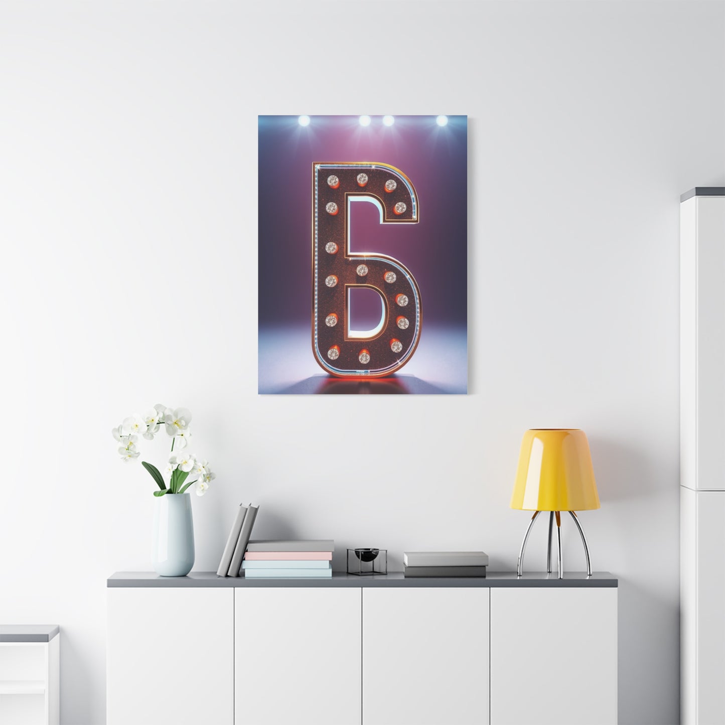 Supreme Alphabet & Letter B Art Collection Wall Art & Canvas Print