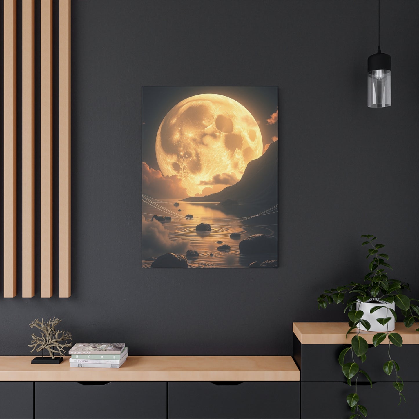 Stellar Moonshine Canvas Wall Art & Canvas Print