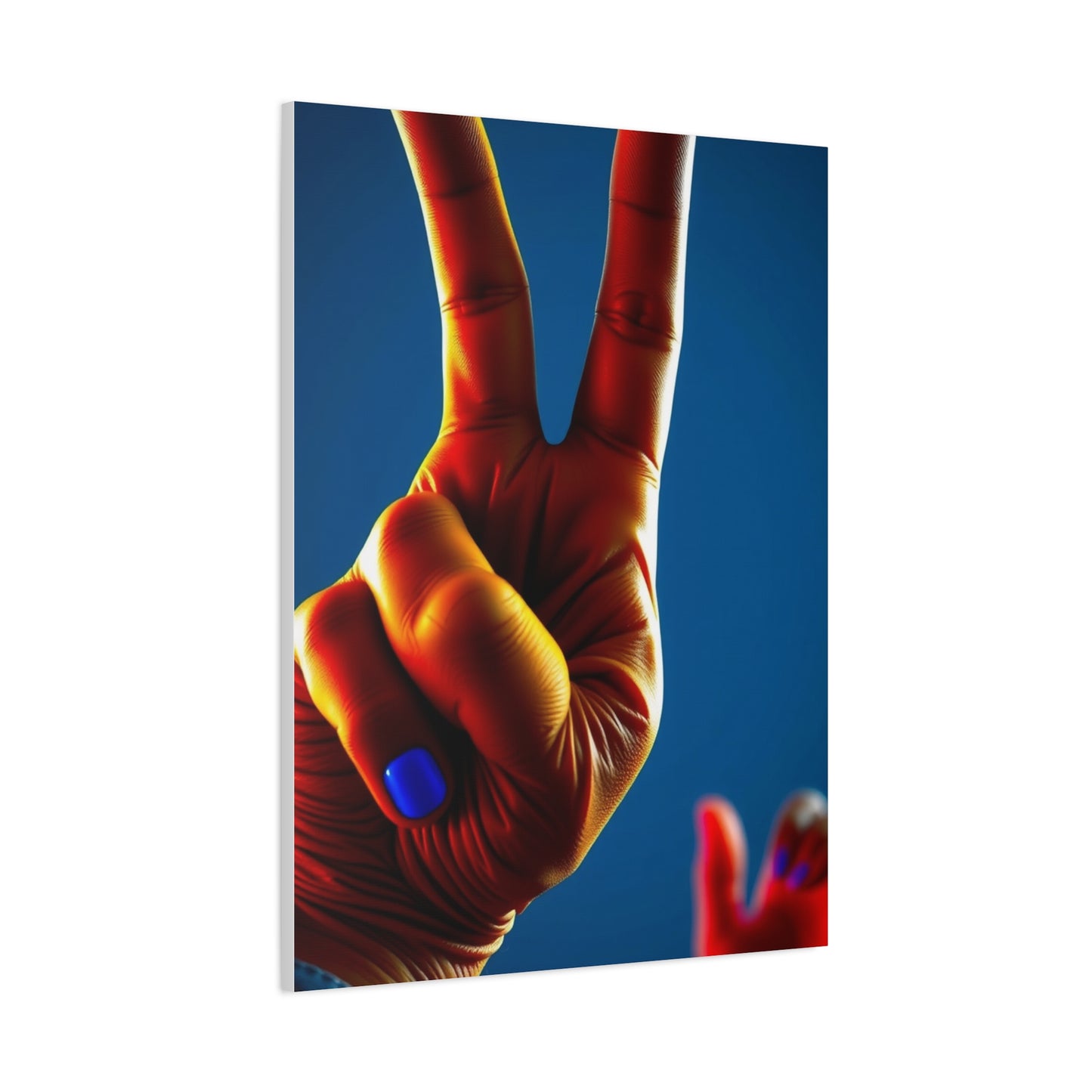 Peace Sign Art Supreme Canvas Wall Art & Canvas Print