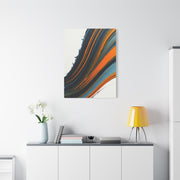 Layered Warm Stream Abstract Wall Art & Canvas Prints