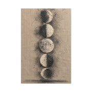 Lunar Phases Minimal Composition Wall Art & Canvas Print