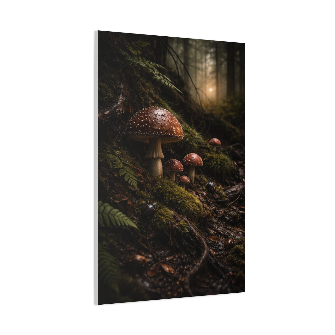 Dark Goblincore Forest Floor Wall Art & Canvas Print