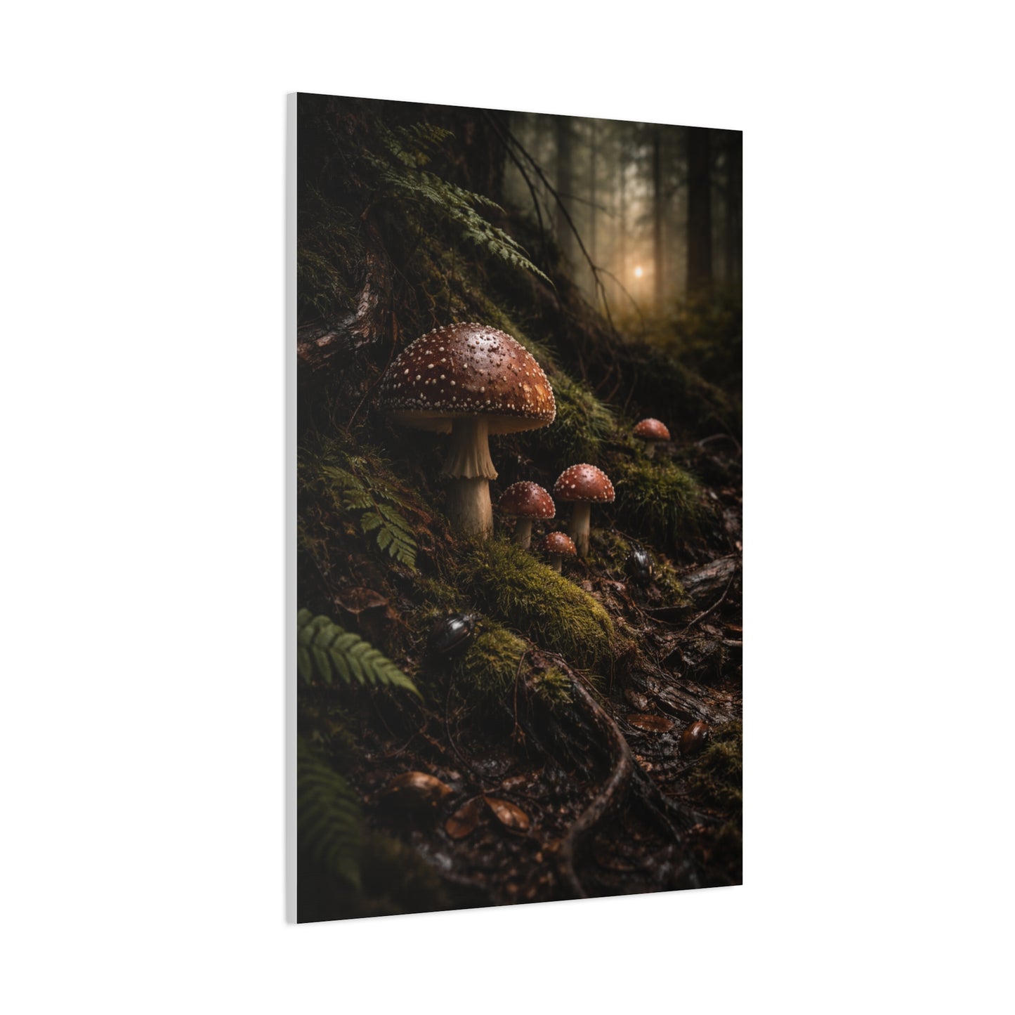 Dark Goblincore Forest Floor Wall Art & Canvas Print