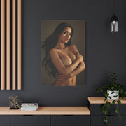Soft Studio Nude Portrait Wall Art & Canvas Print