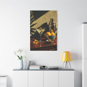 Graphic Cocktail Bar Still Life Wall Art & Canvas Print