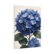 Indigo Hydrangea Bloom Wall Art & Canvas Print