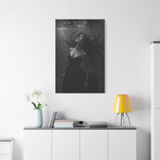 Submerged Black and White Portrait Wall Art & Canvas Print