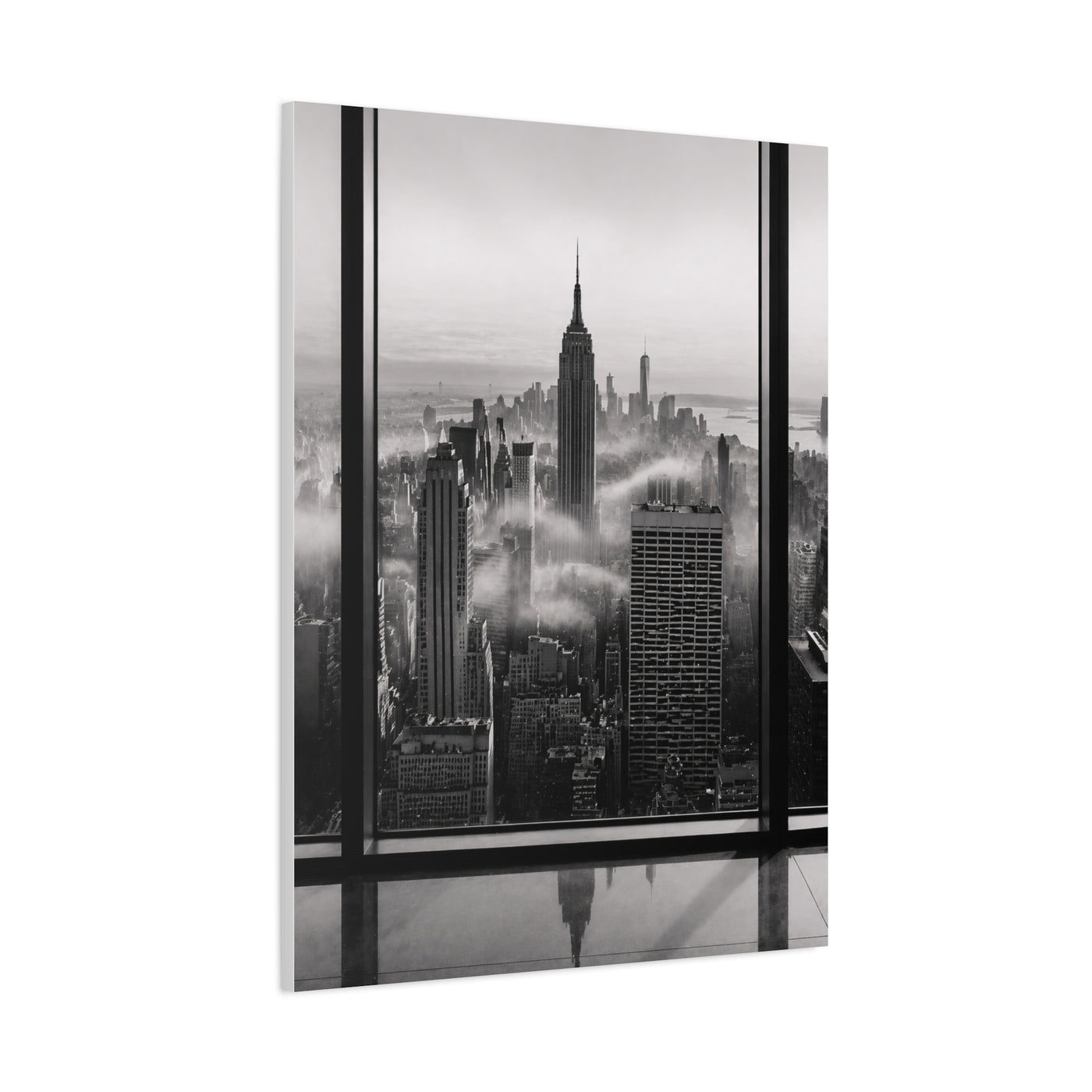 Empire State Window Perspective Wall Art & Canvas Print