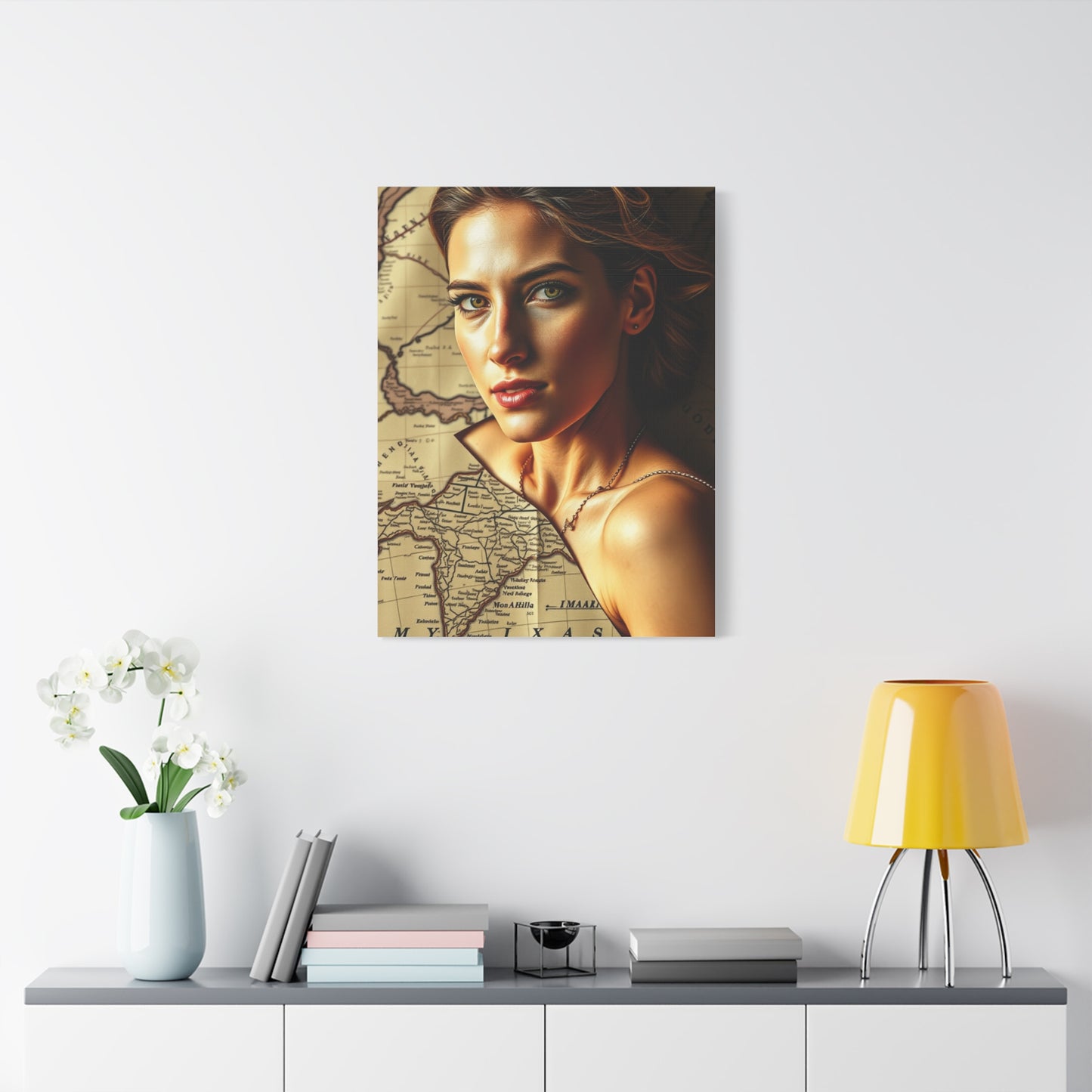 Antique Maps Art Supreme Canvas Wall Art & Canvas Print