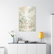 Soft Jungle Nursery Wildlife Tropical Wall Art & Canvas Print
