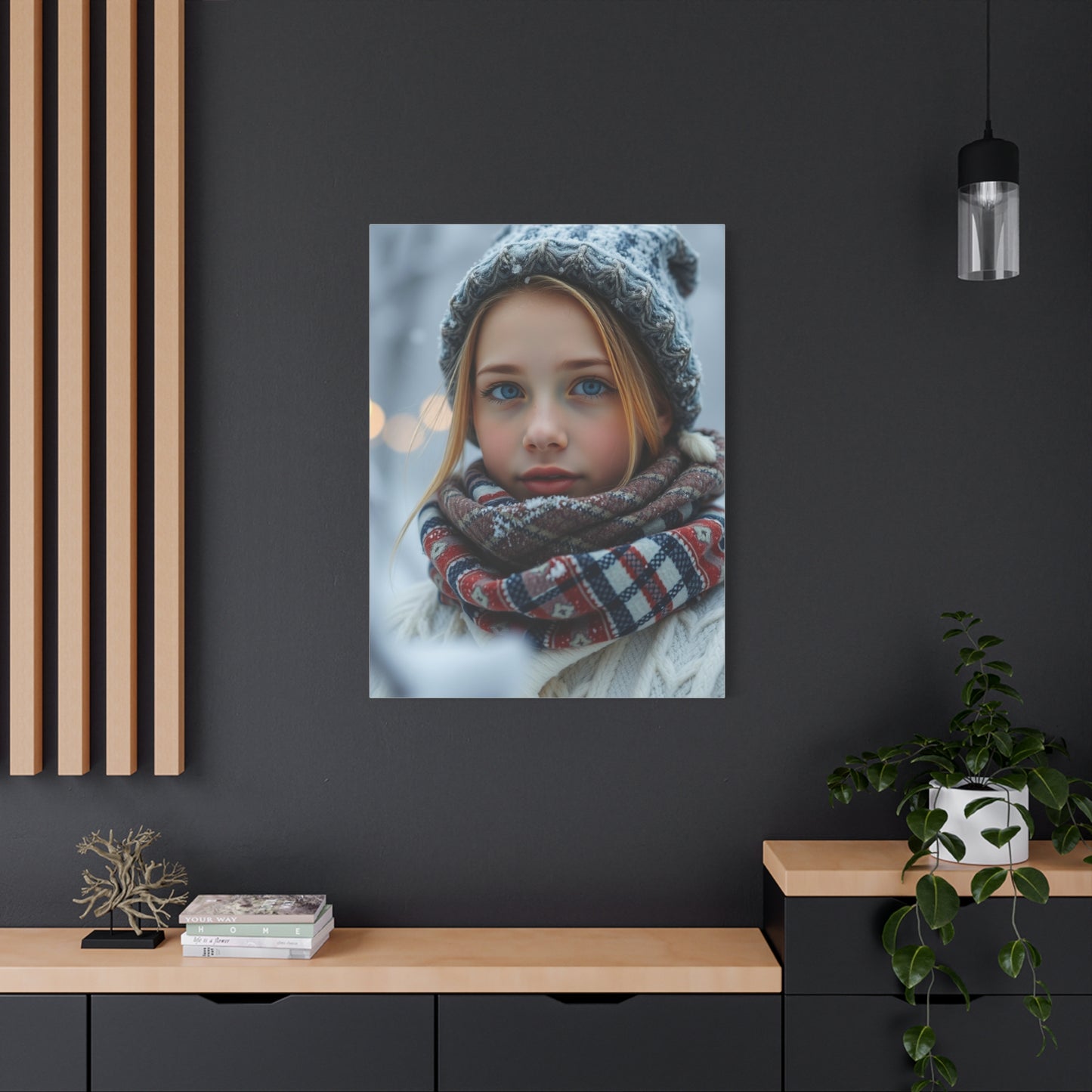 Glistening Frost Canvas Wall Art & Canvas Print