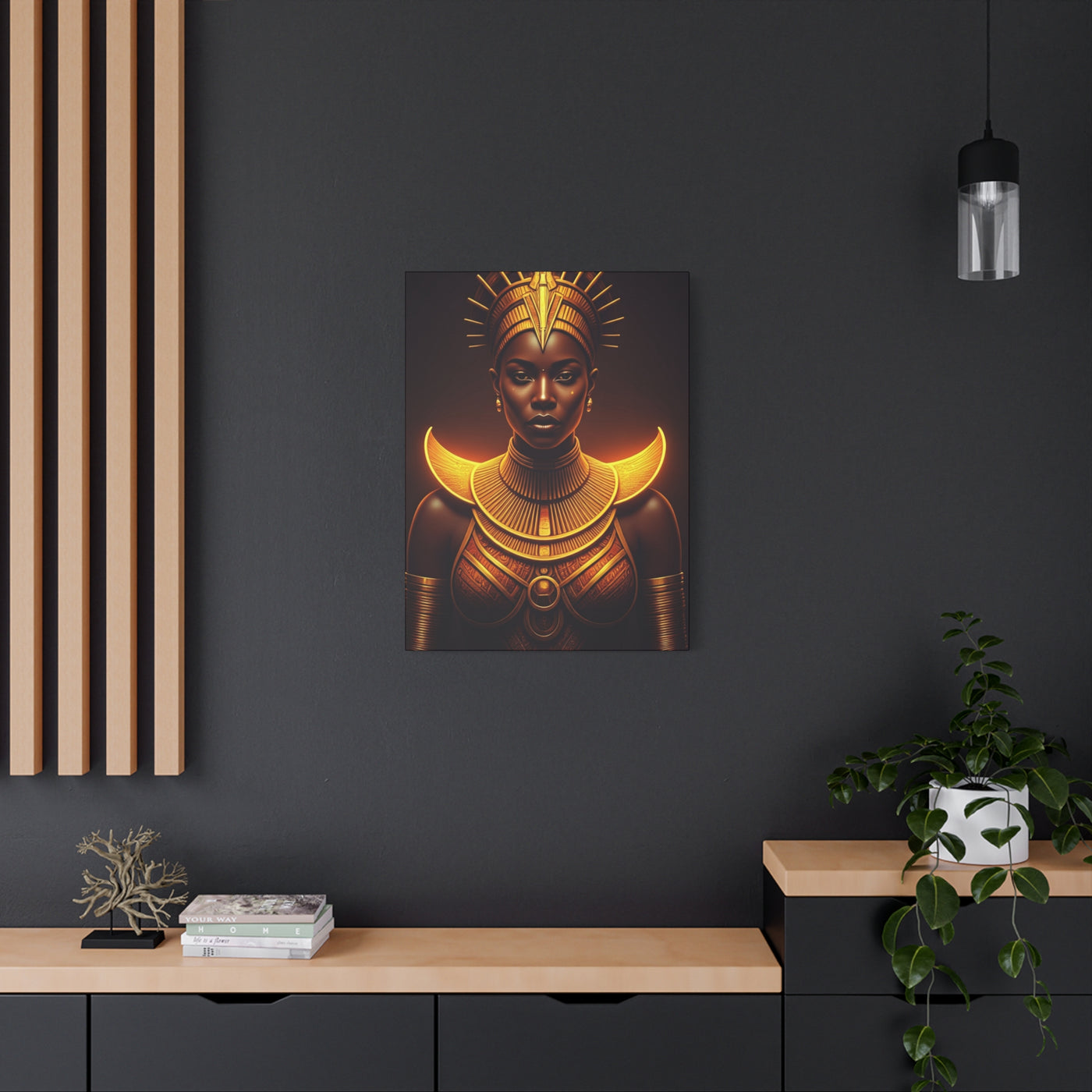Royal Sun Warrior Queen Wall Art & Canvas Prints