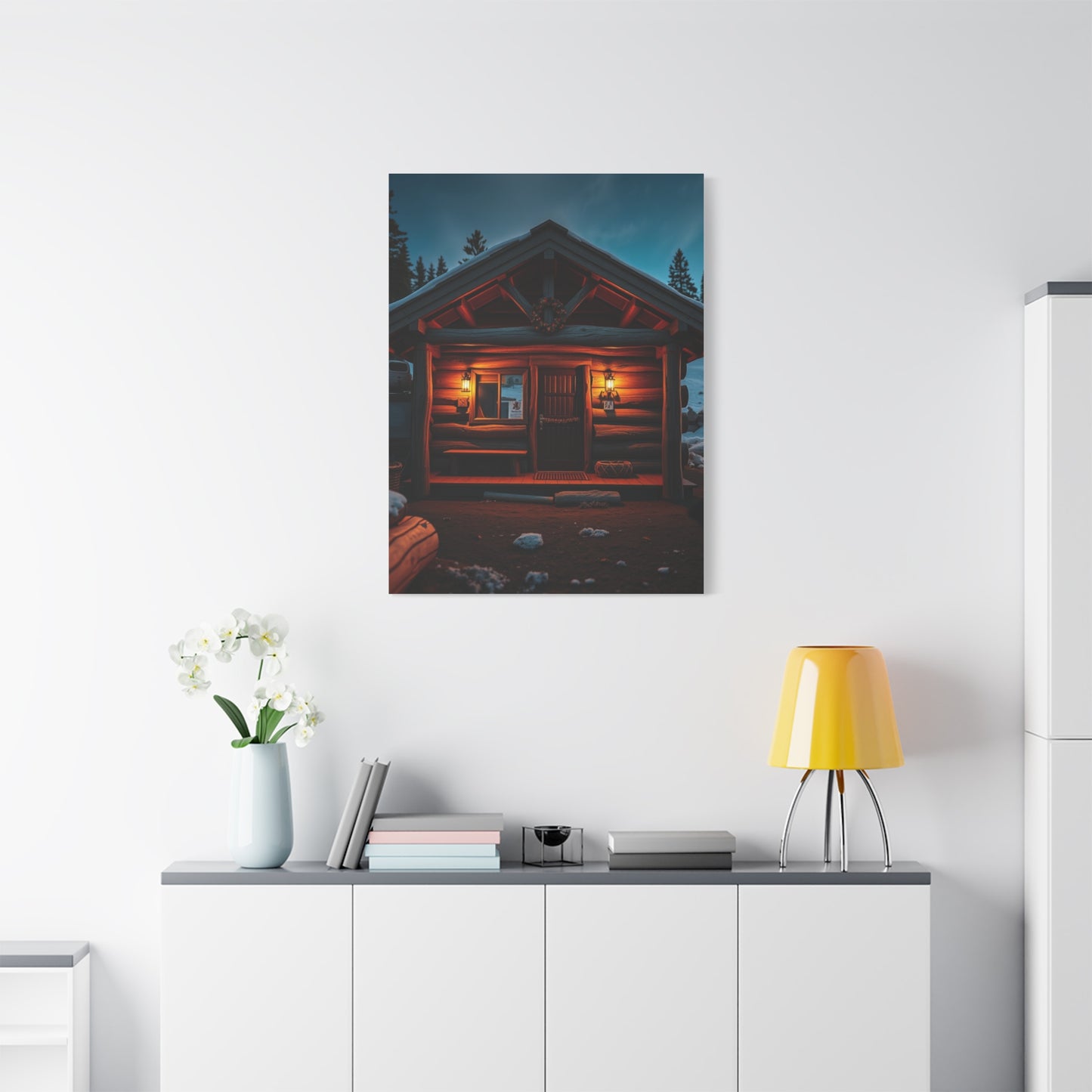 Masterpiece Cabin Art Vision Wall Art & Canvas Print