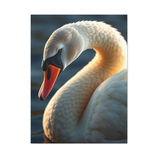 Swan Art Canvas Art 6 Wall Art & Canvas Print