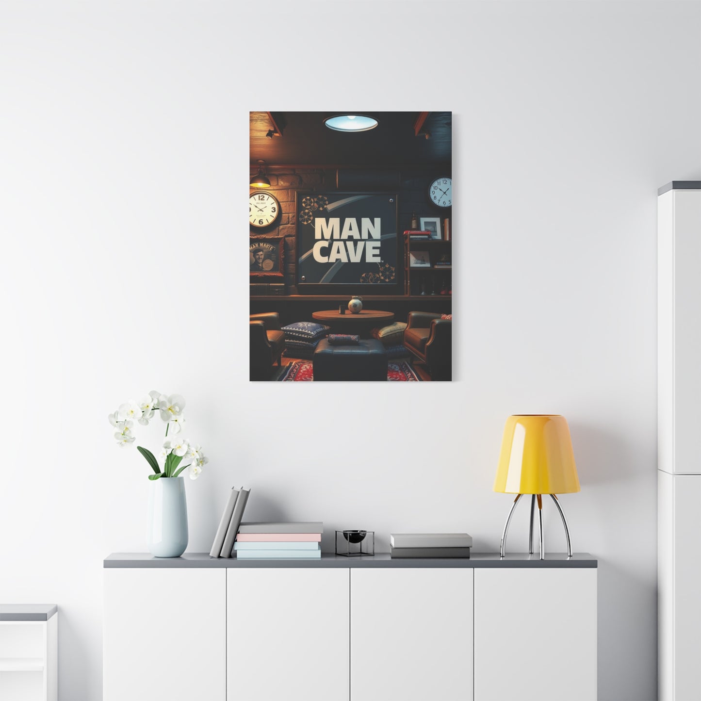 Gentlemans Sanctuary Canvas Wall Art & Canvas Print