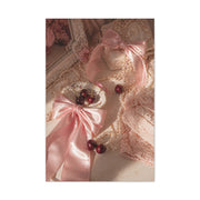 Coquette Satin Bow Still Life Wall Art & Canvas Print