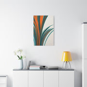 Vertical Flowing Arcs Abstract Wall Art & Canvas Prints