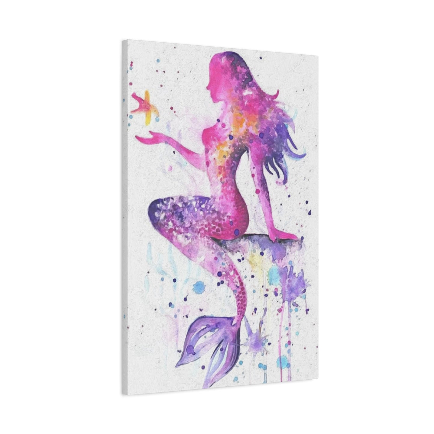 Colorful Mermaid Wall Art & Canvas Prints