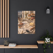 Parisian Marble Pastry Station Wall Art & Canvas Print