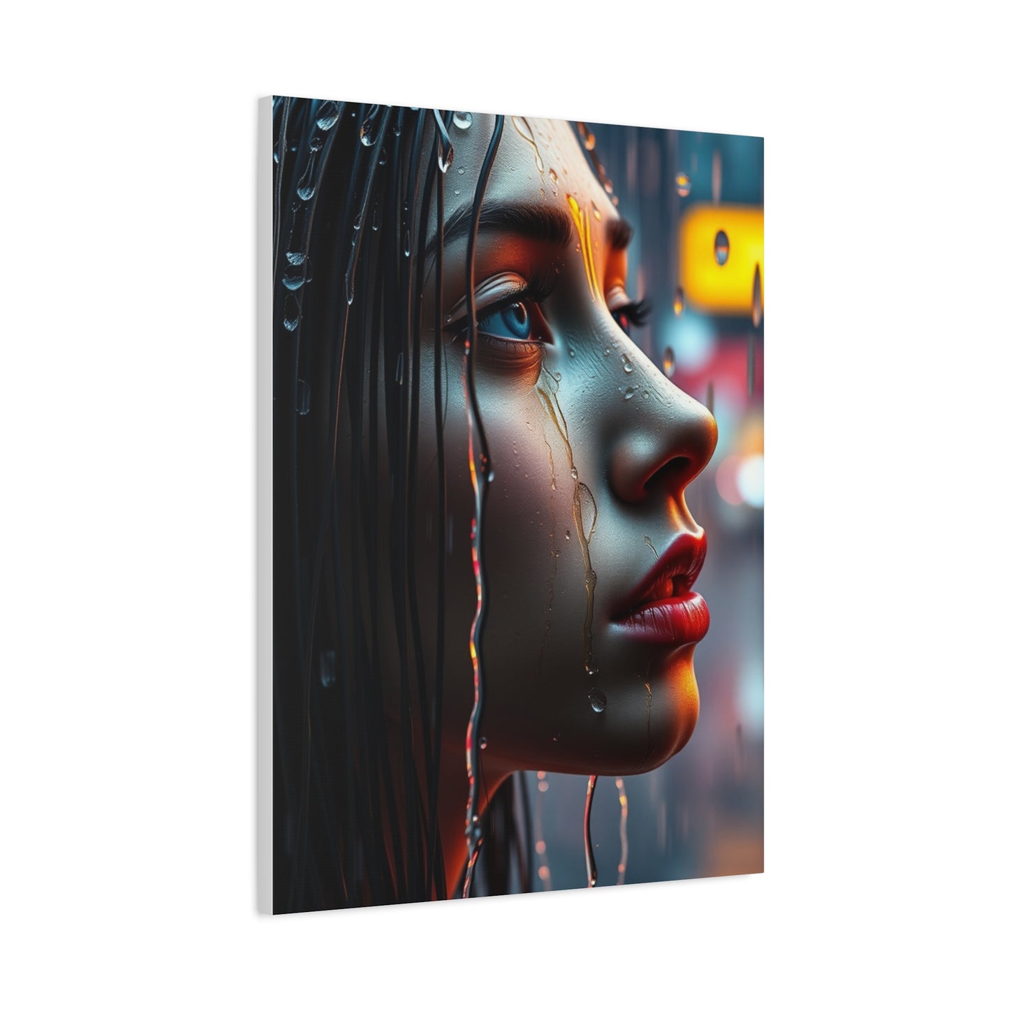 Supreme Rain Wall Art Beautiful Collection Wall Art & Canvas Print