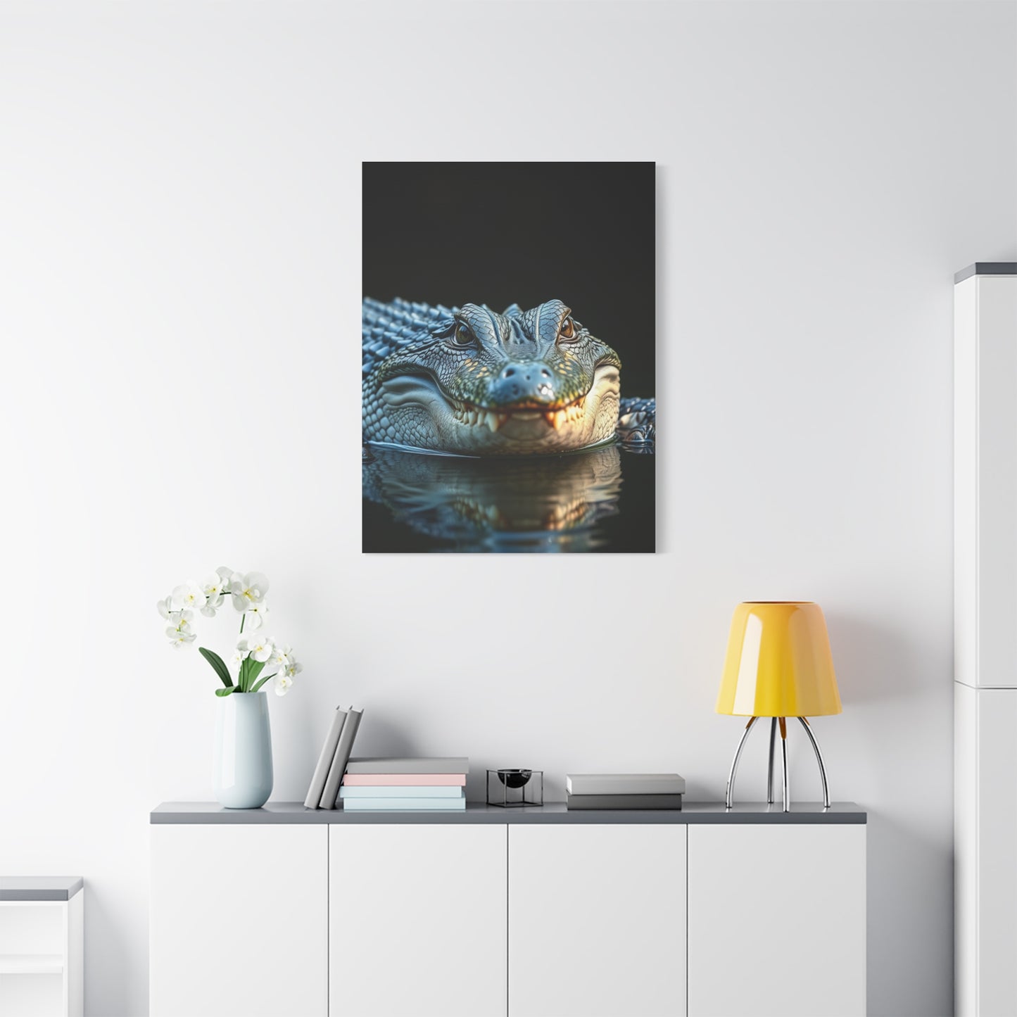 Crocodile & Alligator Art Refined Canvas Wall Art & Canvas Print