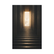 Staircase to Light Motivation Wall Art & Canvas Print