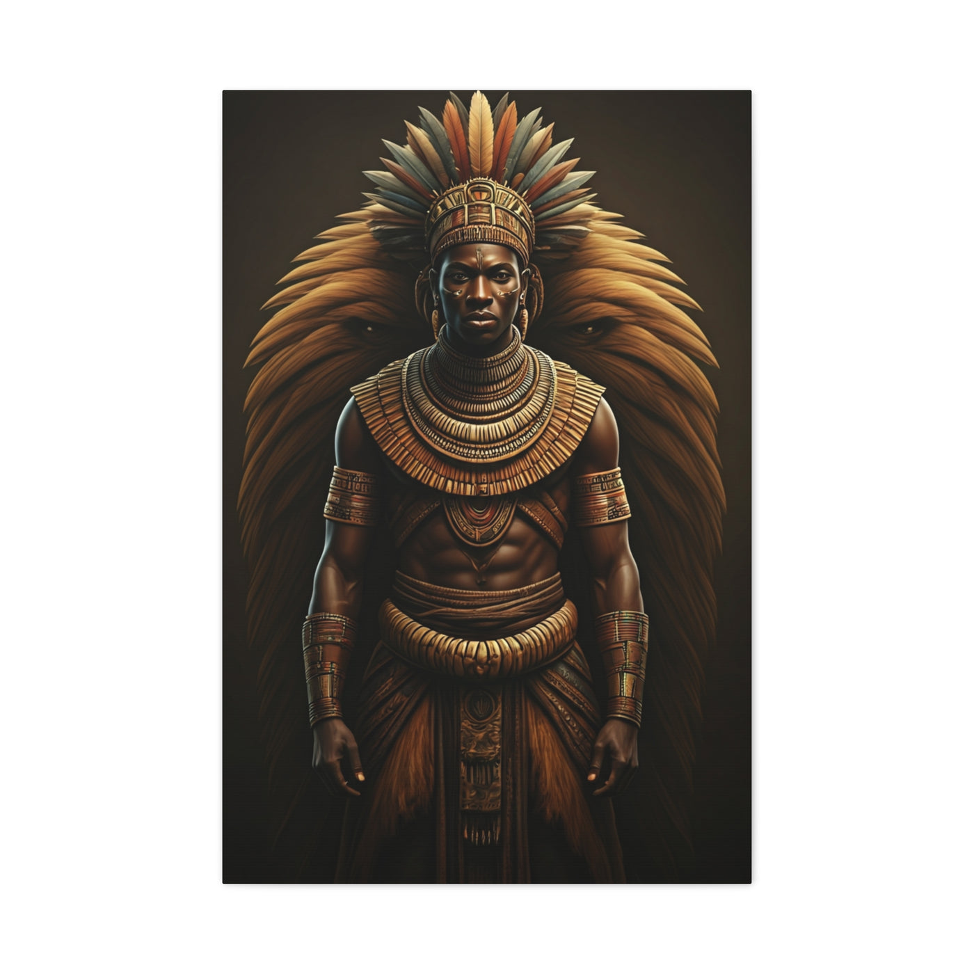 Tribal Royal Guardian Wall Art & Canvas Prints