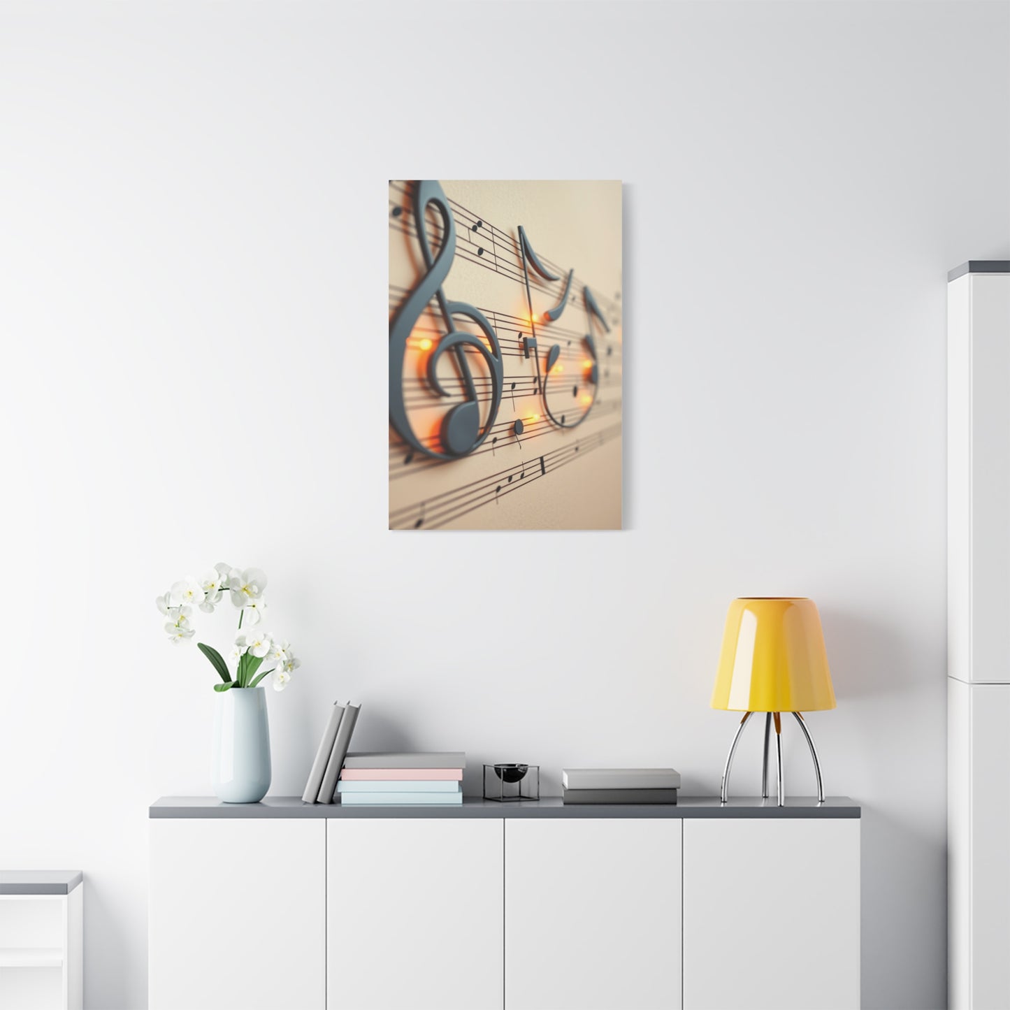 Elite Musical Notes Art Vision Wall Art & Canvas Print