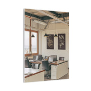Modern Typography Motivational Wall Art & Canvas Print