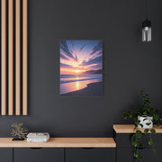 Vibrant Skyburst Seaside Sunset Wall Art & Canvas Prints