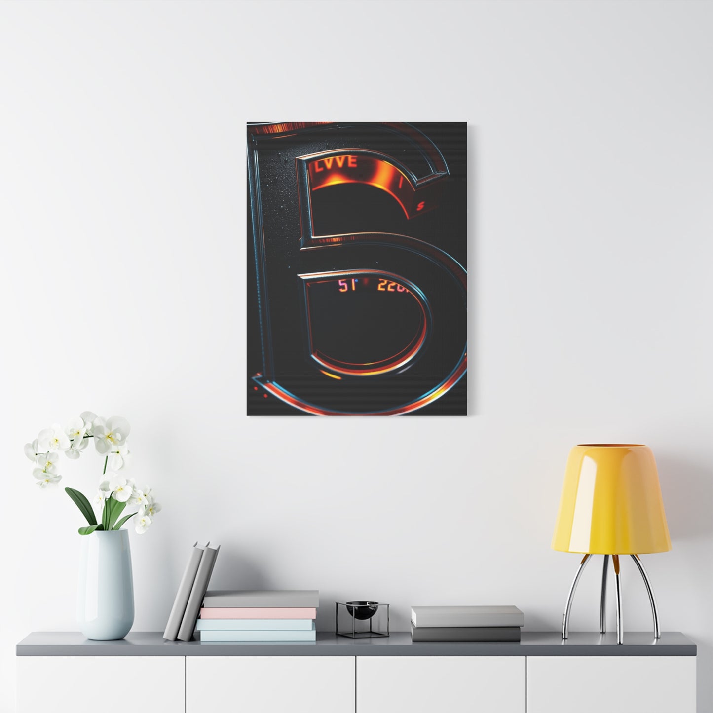 Alphabet & Letter B Art Refined Canvas Wall Art & Canvas Print