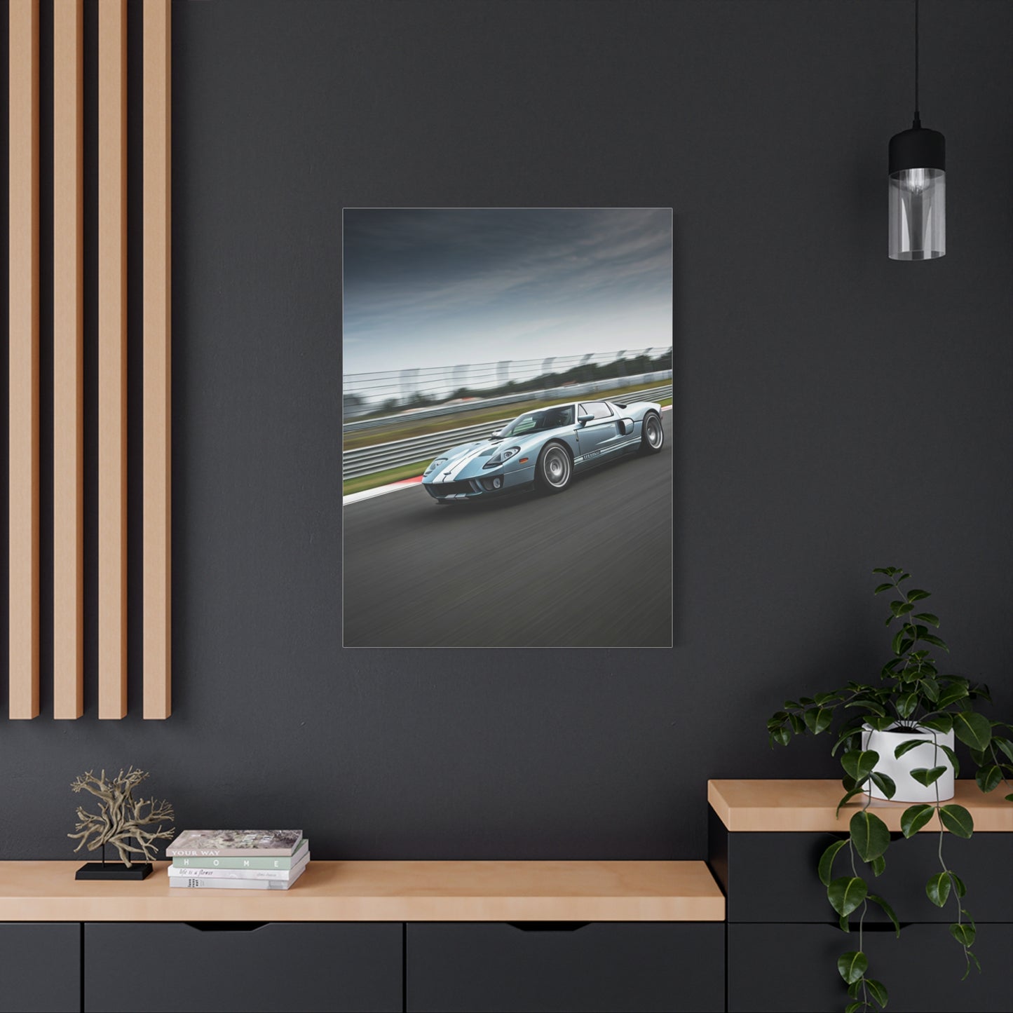 2005 Ford GT Track Day Heritage Wall Art & Canvas Prints