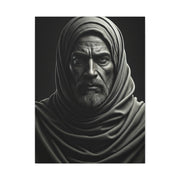 Silent Strength Black & White Elder Portrait Wall Art & Canvas Prints