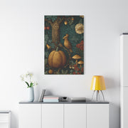 Autumn Woodland Tapestry Scene Wall Art & Canvas Print