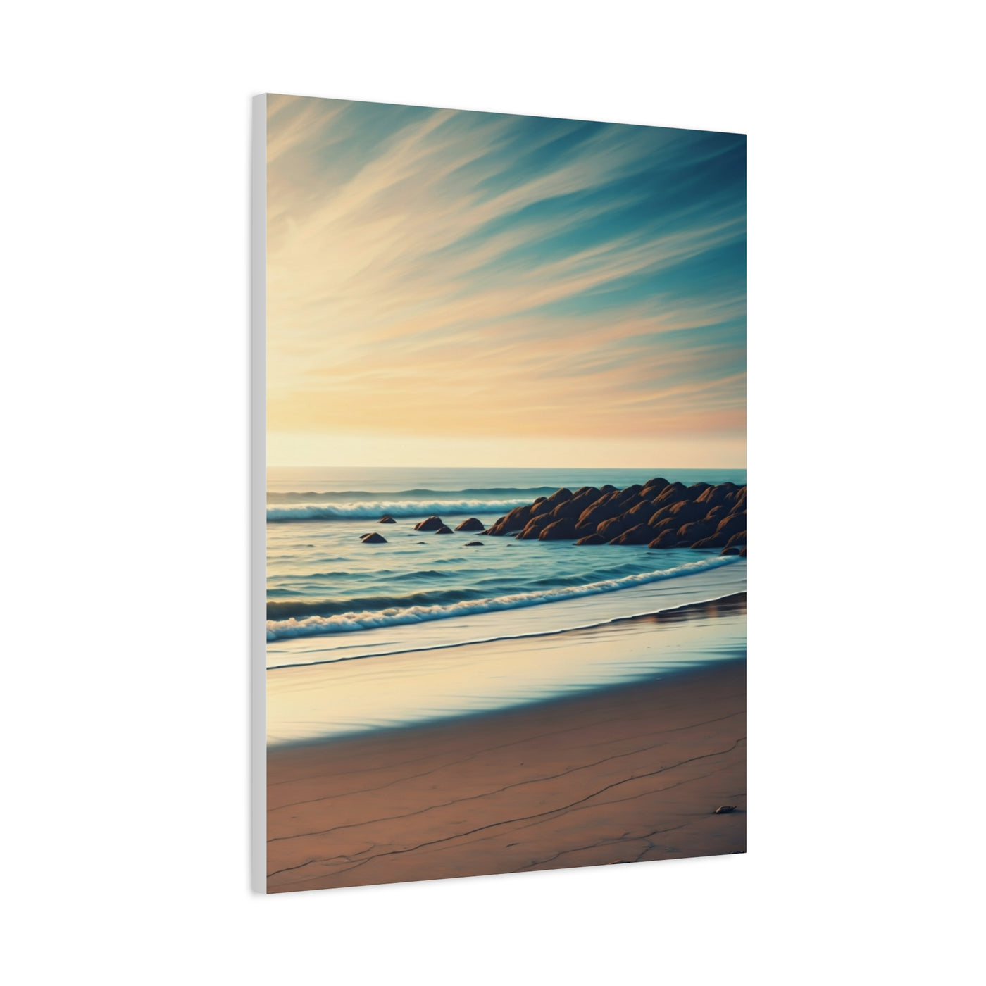 Soft Coastal Breeze Shoreline Wall Art & Canvas Prints