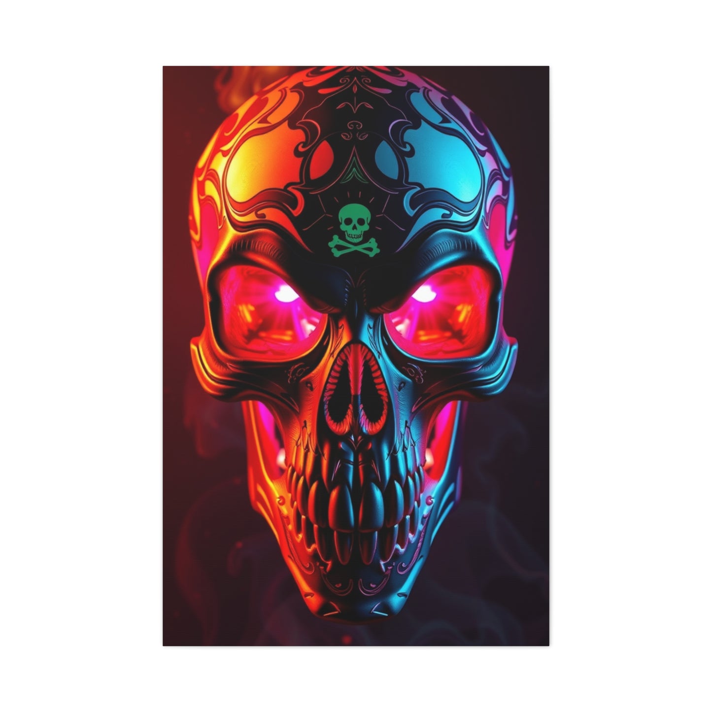 Astral Skull Dreamscape Wall Art & Canvas Print