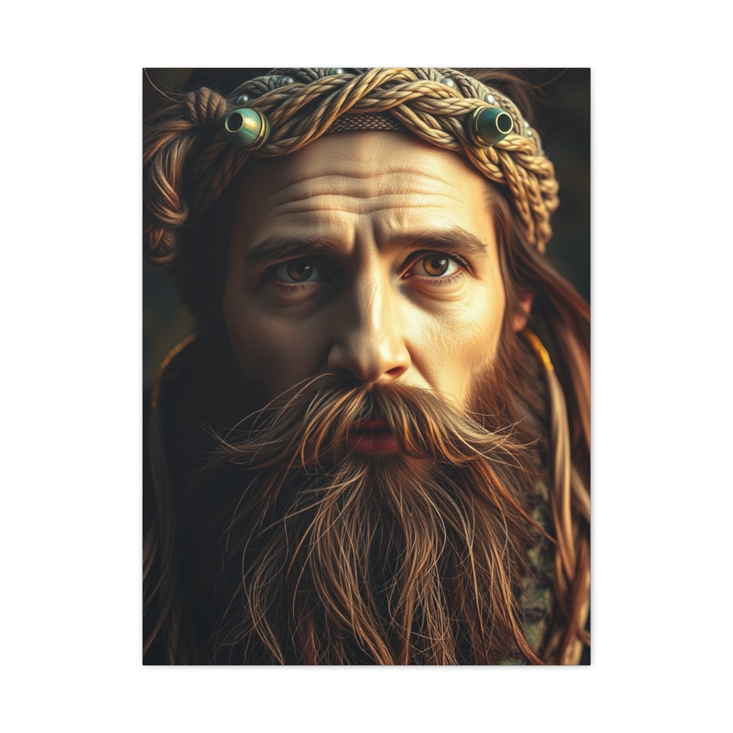 Gilded Serenity Wall Art Wall Art & Canvas Print