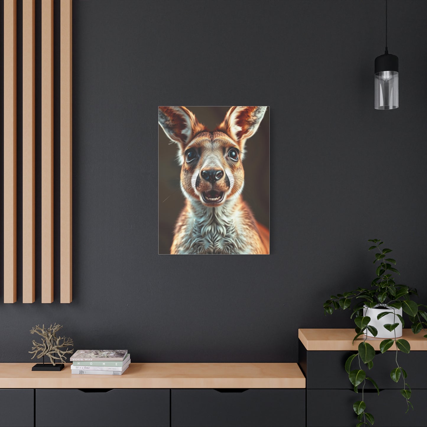 Vision Kangaroo Art Art Wall Art & Canvas Print