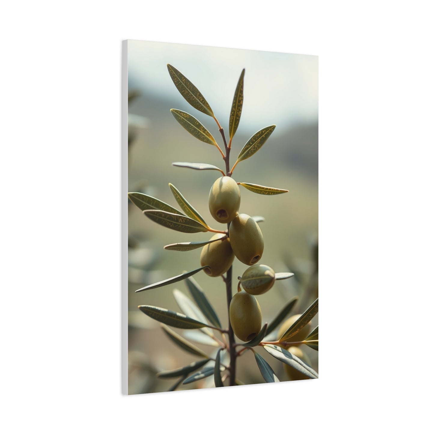 Opulent Olive Masterpiece Wall Art & Canvas Print
