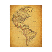 Nautical Ship Map Antique Wall Art & Canvas Prints