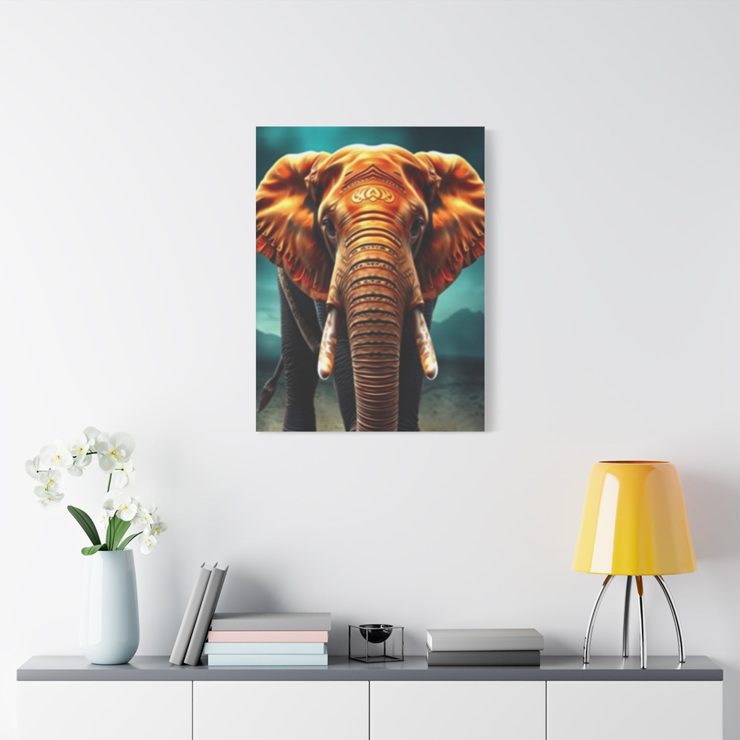 Gilded Trunk Symphony Wall Art & Canvas Print