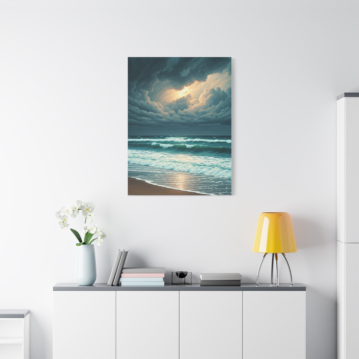 Stormlight Ocean Cloud Break Wall Art & Canvas Prints