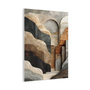 Organic Neutral Abstract Landscape Wall Art & Canvas Print